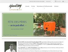 Tablet Screenshot of gerardlamy.com